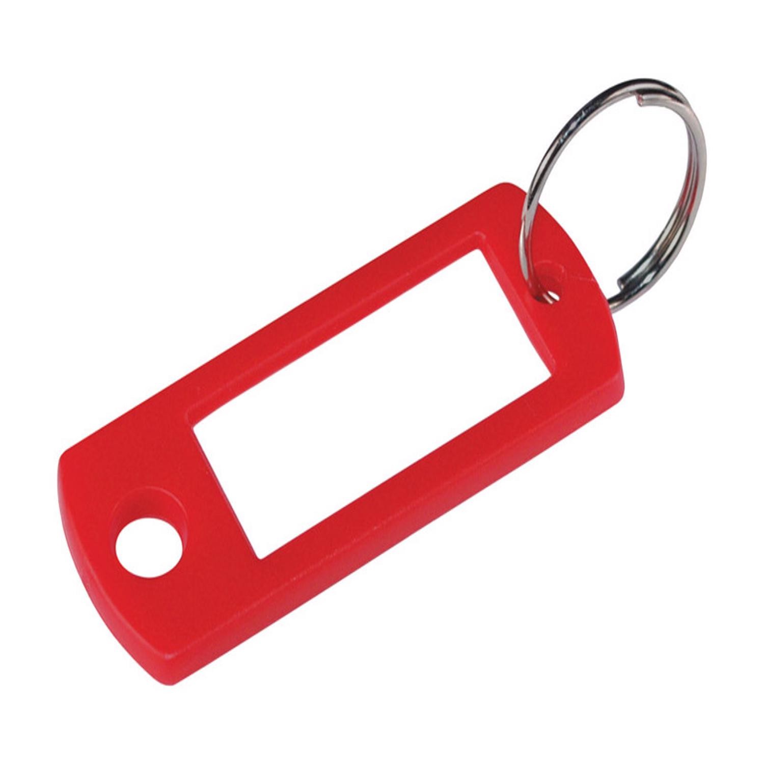 Hillman 704260 Metal/Paper Assorted Label Key Identifier 1 Dia. in. (Pack of 5)