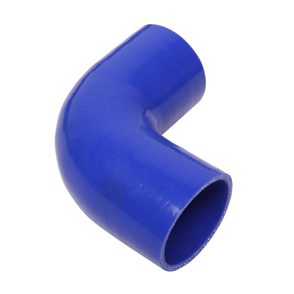 Universal 12 pcs 2.5′ Blue Coupler+ Black Piping+ Intercooler Kit+T-Bolt Clamps