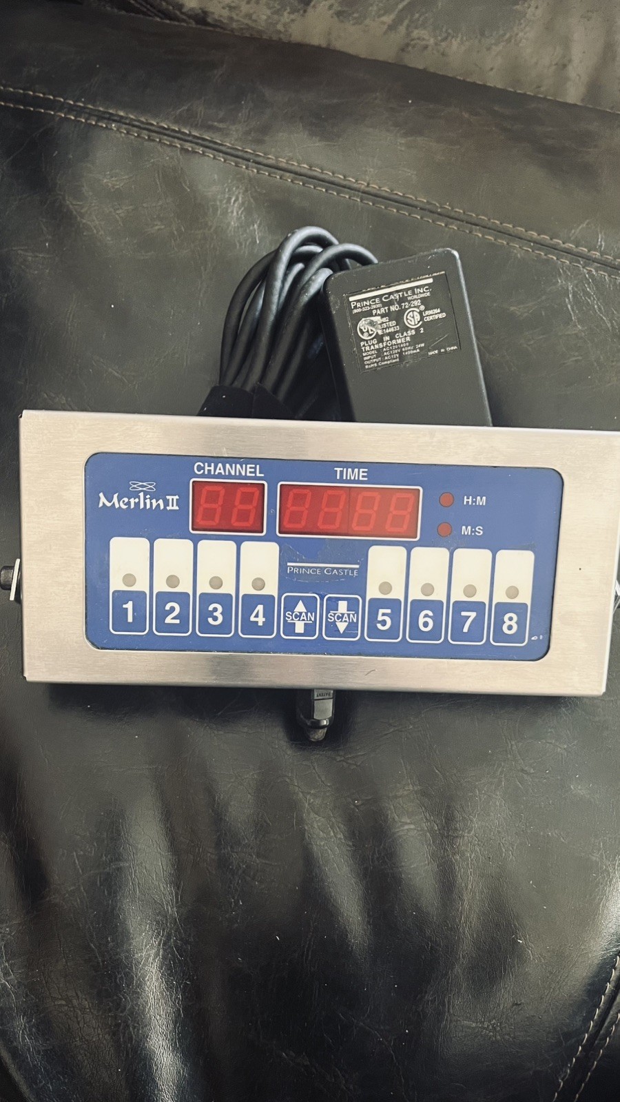 Prince Castle 740-T8 8CH Timer, 1/2″ NPT, Plastic, 8 Channel Timer