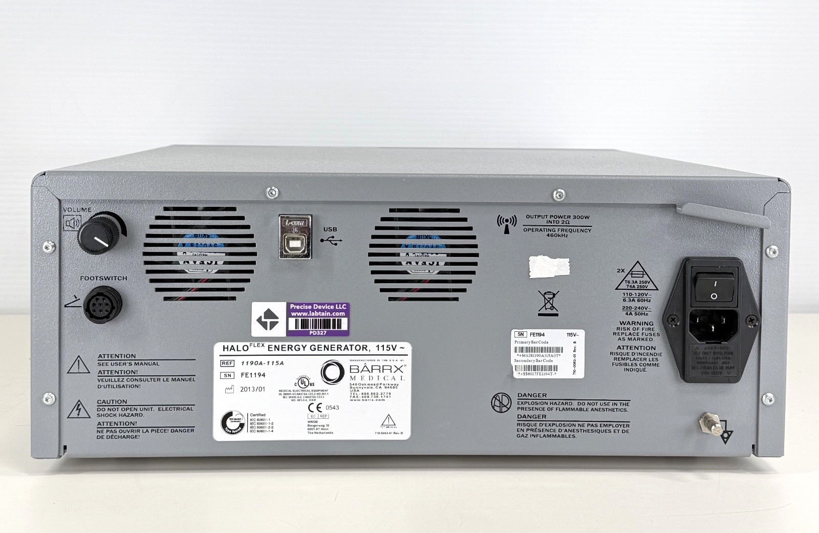Barrx Medical Halo Flex Energy Generator