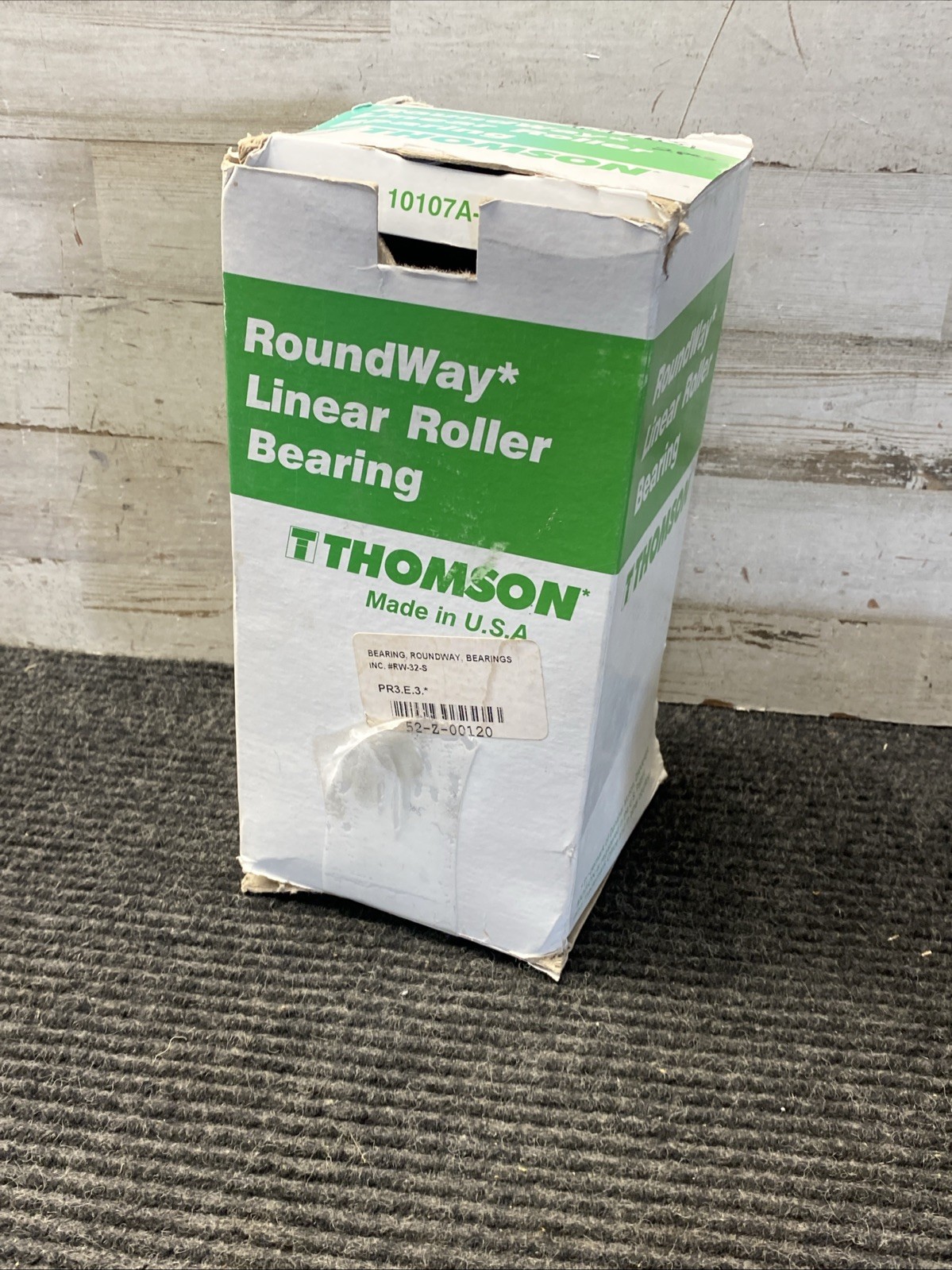 Thomson Linear RW32S Linear Bearing, Roller Bearing, RoundWay, Single Type, 2 in