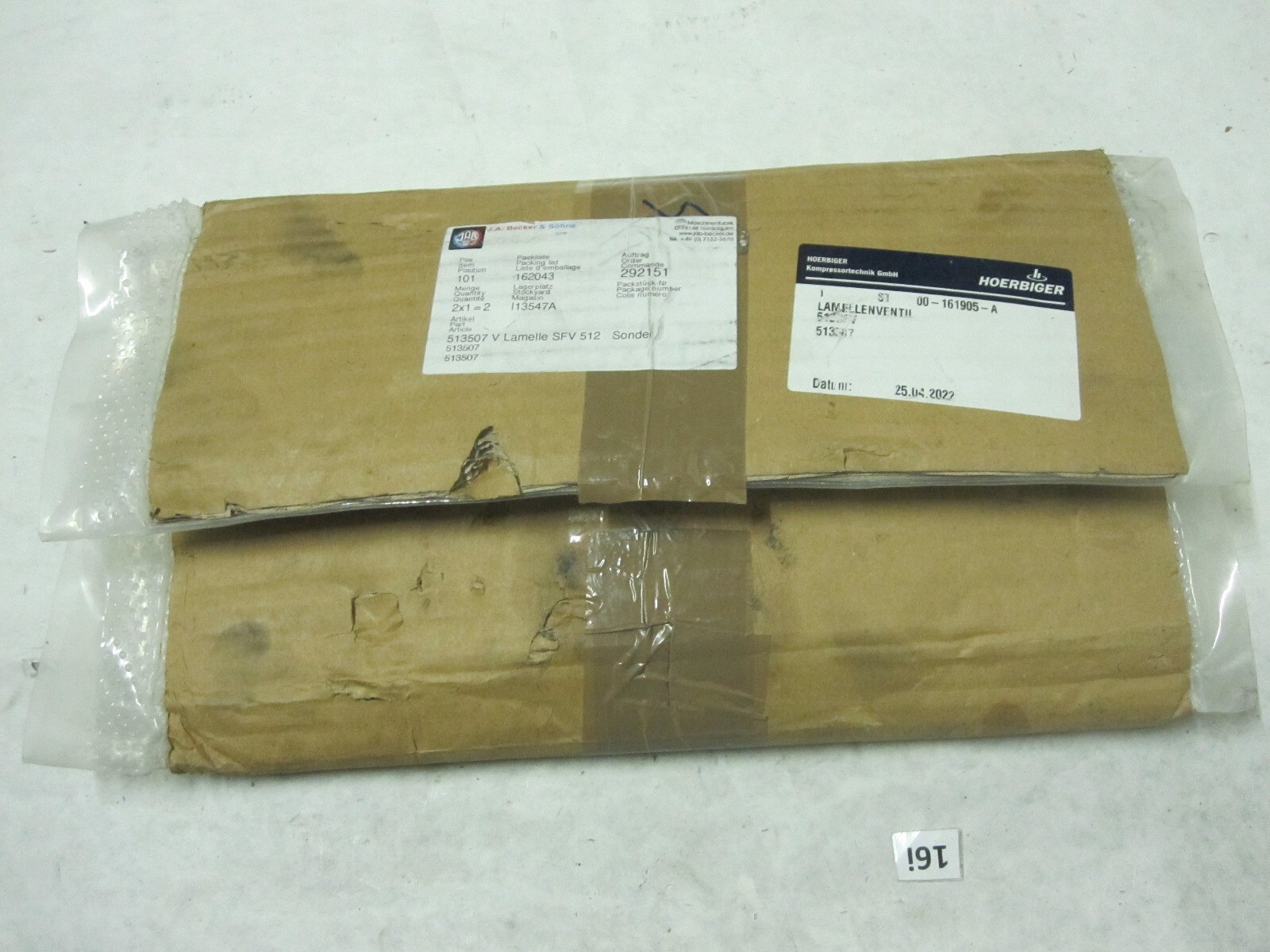Hoerbiger 513507 V Lamelle SFV Sonder Lamellenventil