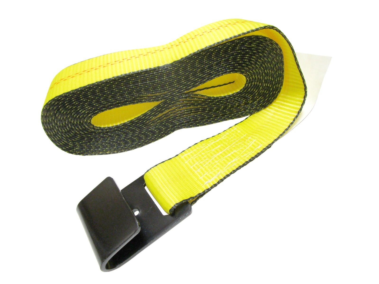 2″ x 30′ Ratchet Tie-Down Strap w/ Flat Hooks, WLL 3,335 lbs Trailer, ATV, Auto