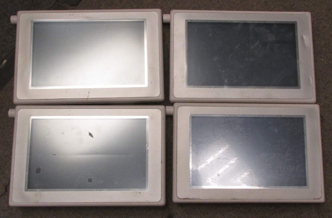 Lot of 4 Hill-Rom Progressa GCI POD 8 Series 167876 Rev 8 167876REV8 Screen LCD