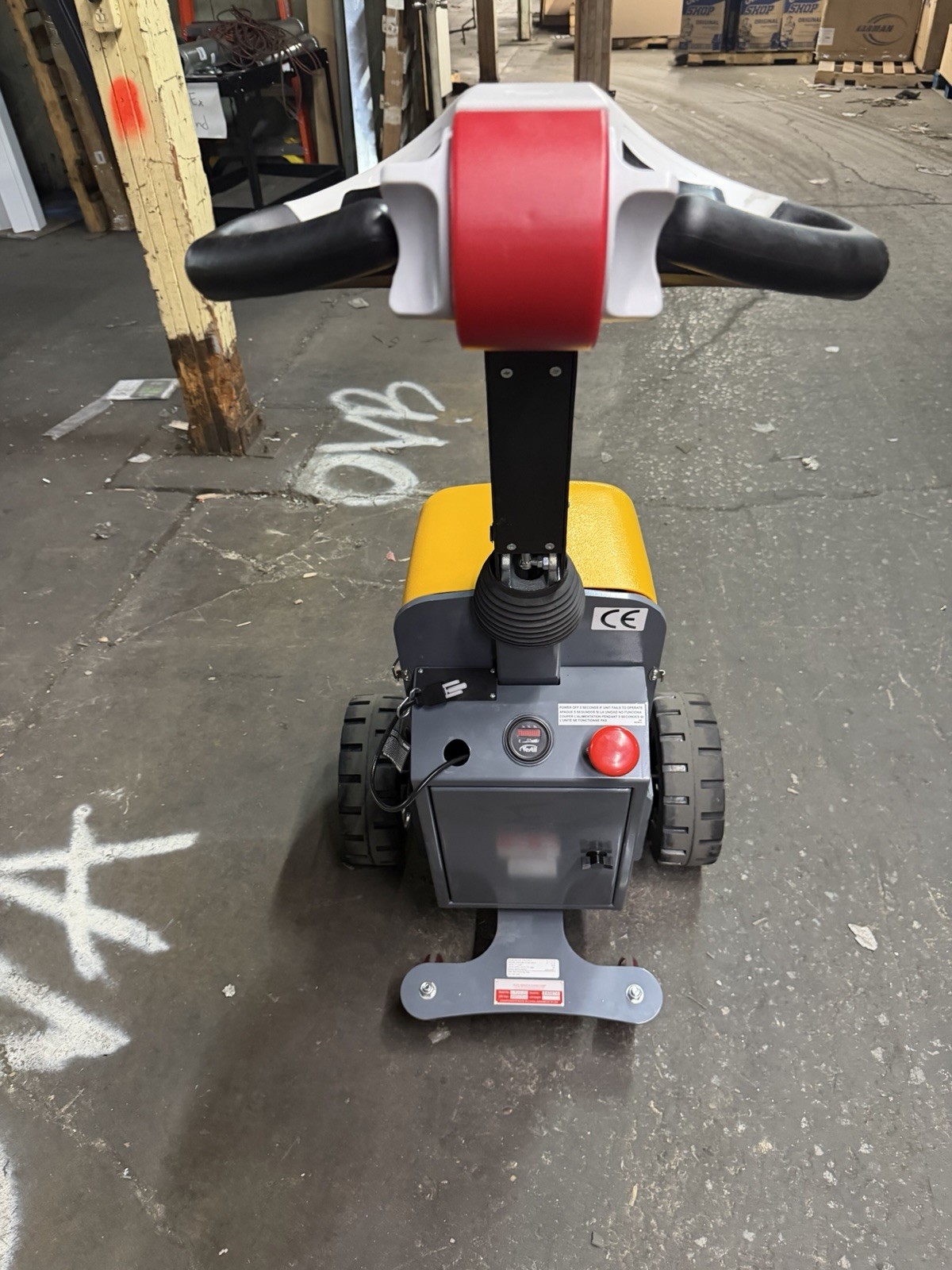 vestil E-TUG-20 Steel Electric Powered Tugger 2000 Lb. Pull Capacity