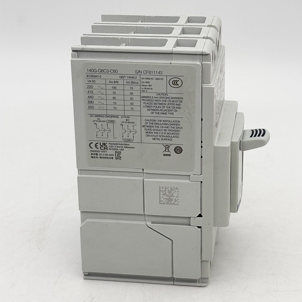 140G-G6C3-C60 New Original 140G 125A Molded Case Circuit Breaker 140GG6C3C60
