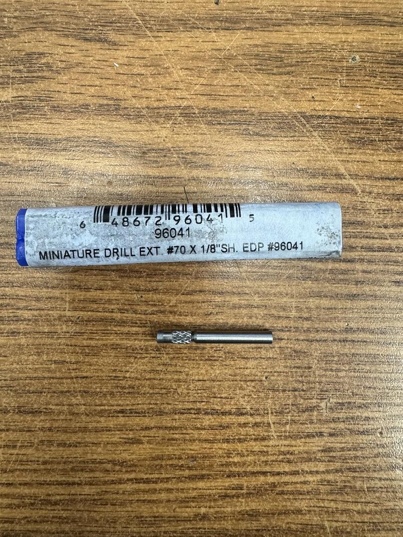 Whitney Tool 1/8″ Shank Miniature Drill Extension#70 Drill SizeGHA-132