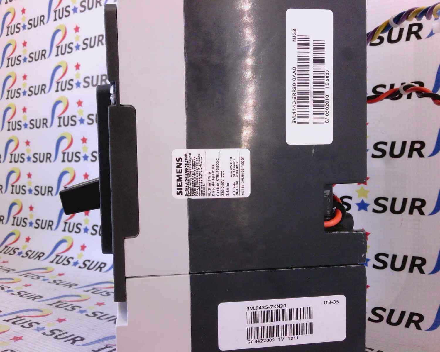 USSP Siemens HJGA HJX3B350MA2REX6 350A 600V 3 Pole Circuit Breaker