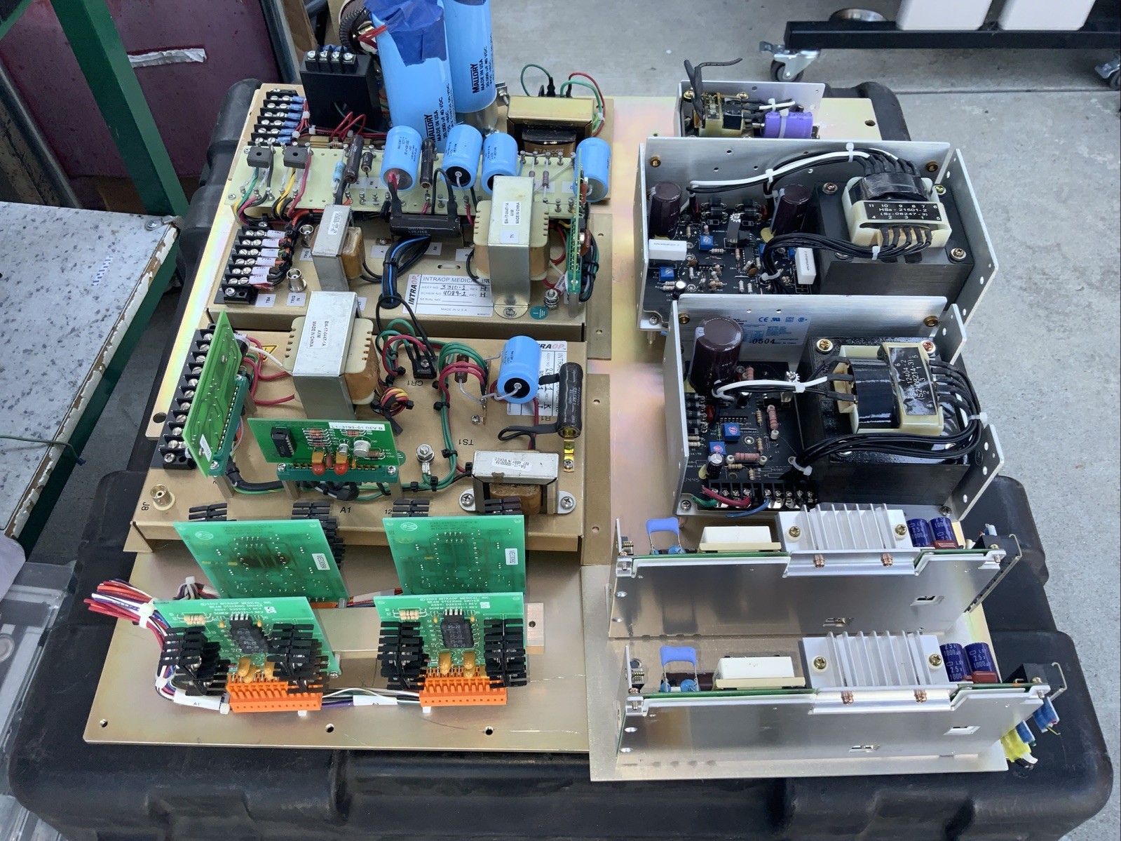 Mixed Lot INTRAOP / ACCURAY POWER SUPPLY, Untested, For Parts ONLY