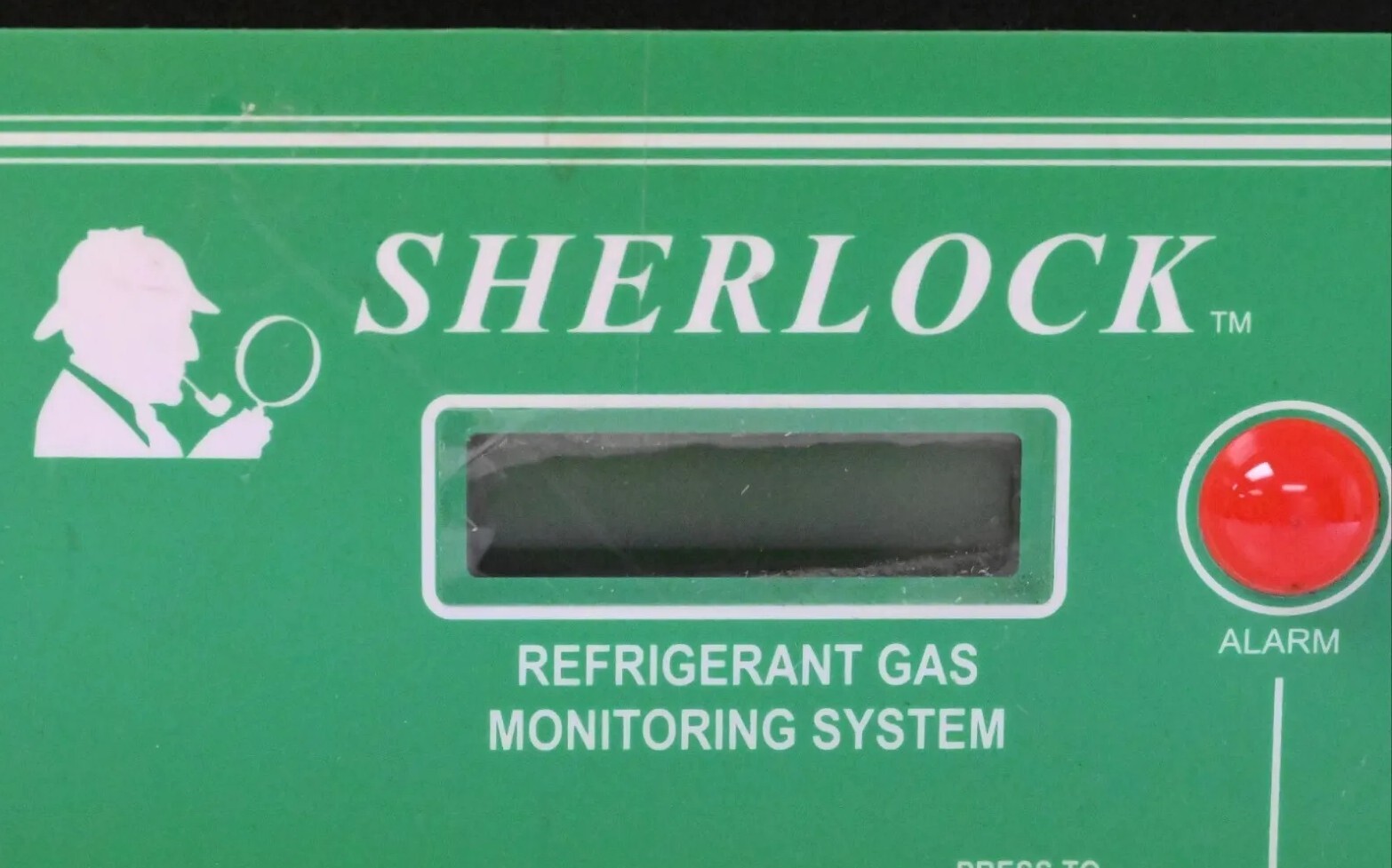 Sherlock Refrigerant Gas Monitoring System 102 Alarm Control Module Panel