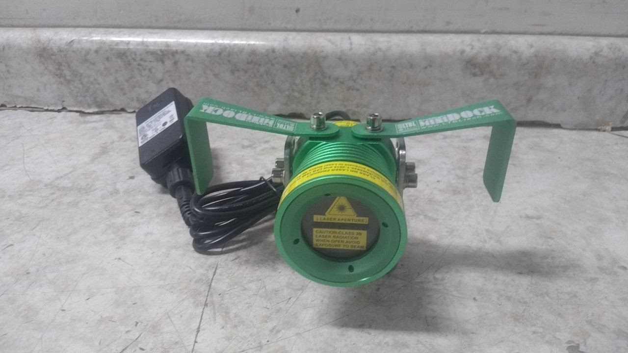 DockRight MiniDock Green 110VAC Laser Light Line Projector