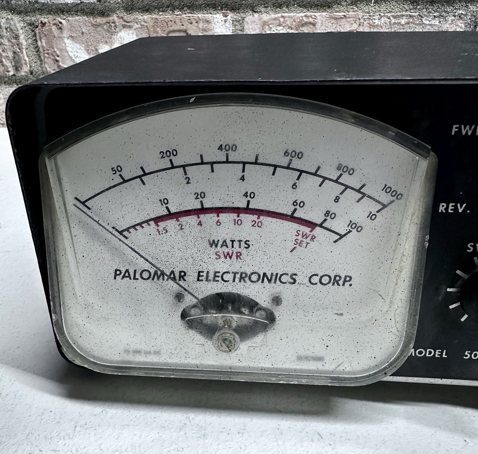 PALOMAR INSTRUMENTS MODEL 500 MONITOR UNTESTED SOLD FOR PARTS OR REPAIR ONLY