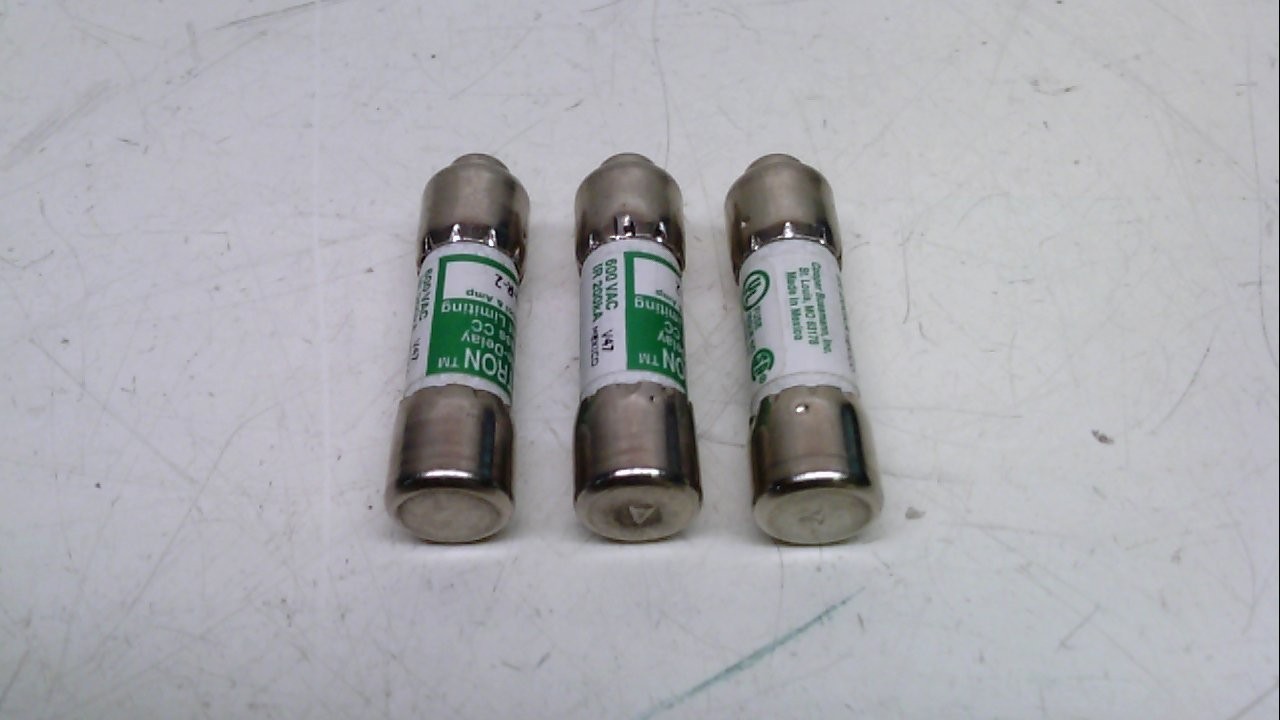 Cooper Fnq-R-2 – Pack Of 3 – Class Cc 600Vac 200Ka Fnq-R-2 – Pack Of 3 –