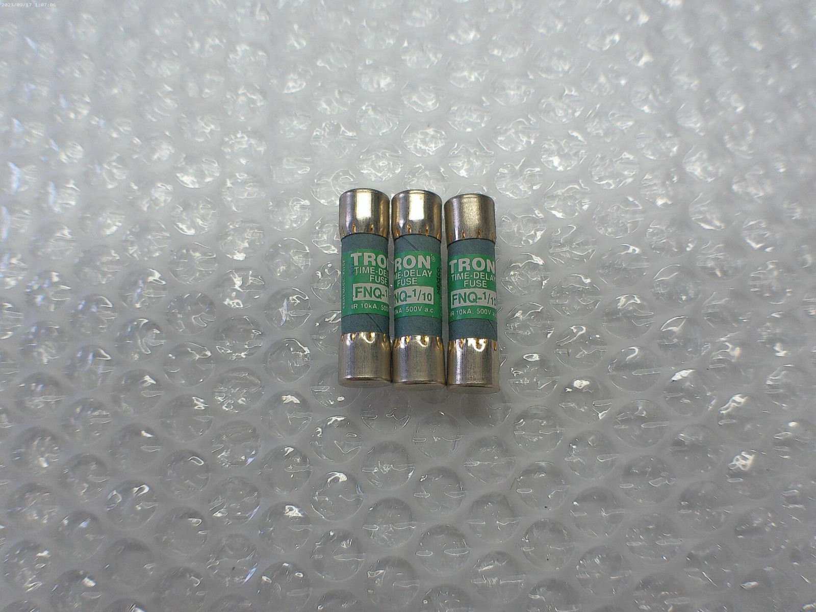 TRON FNQ-1/10 FUSE LOT OF 3 NSNP