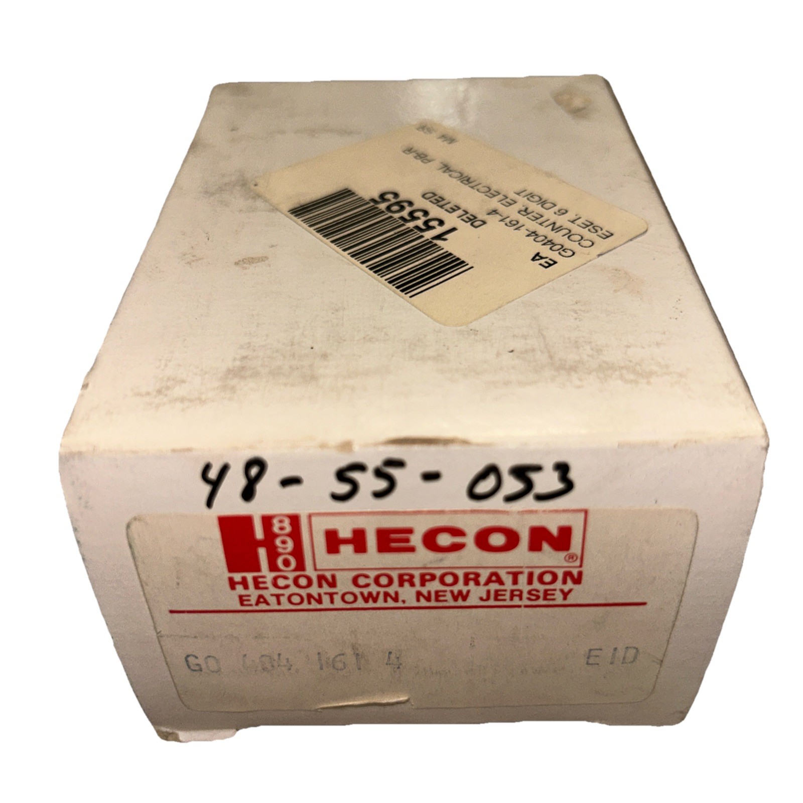 Hecon Corp G0404-161-4 Totalizer Counter NEW IN BOX! FREE SHIPPING!