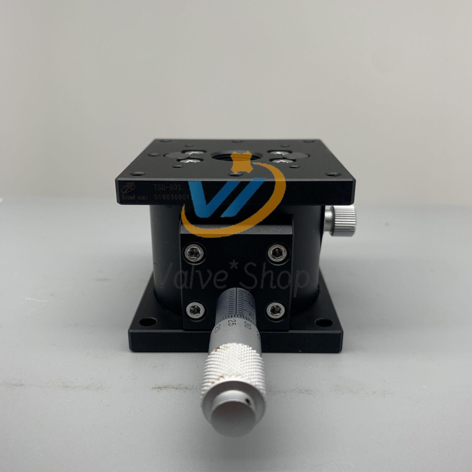 TSD-603 Z-axis lifting platform Manual fine-tuning platform 60MM