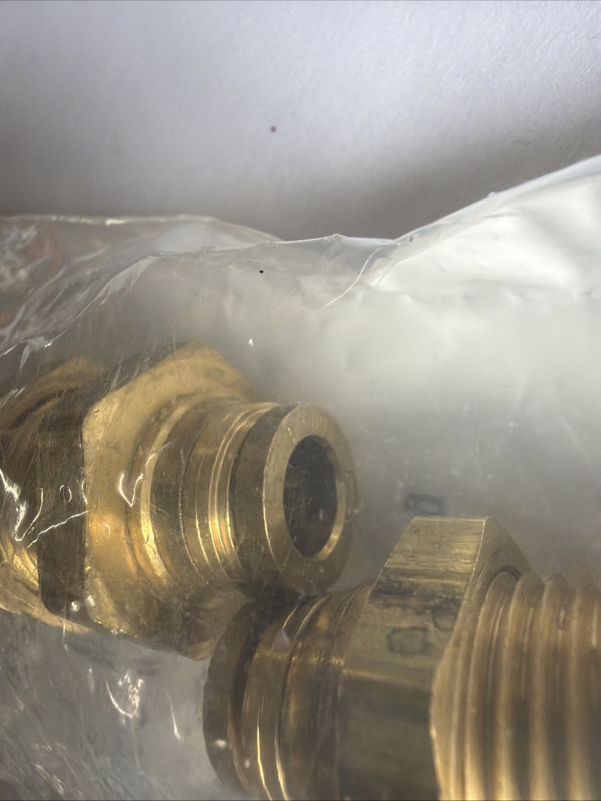 DOT bulkhead Union 3/8in Tube Push Lock 2-pack