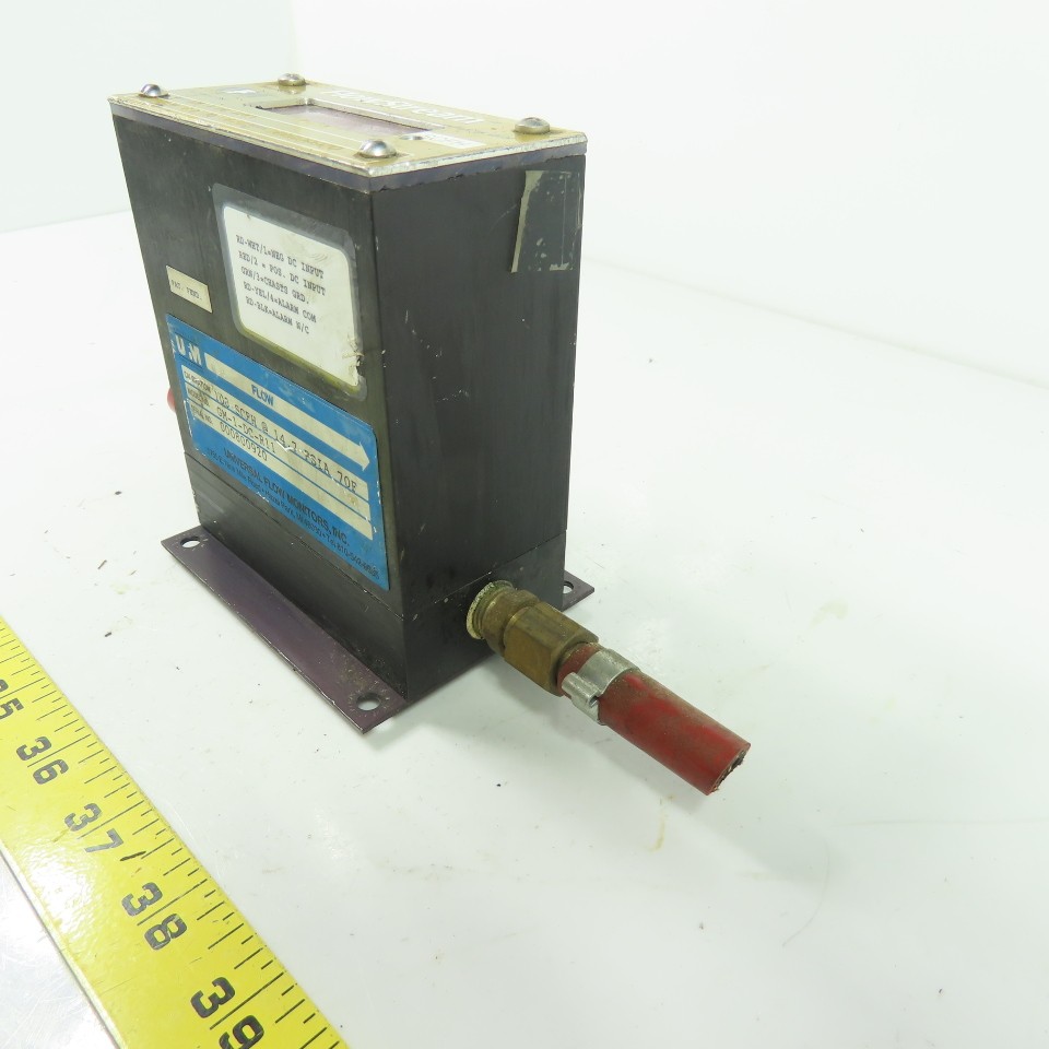 Flow Stream GM-1-DC-R11 Universal Flow Monitors 100 SCFH 14.7 PSIA 70F