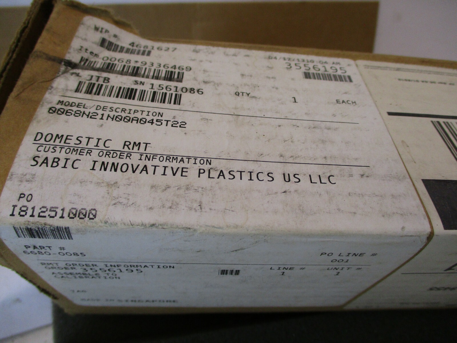 New Open Box 0091A105-T22T000P EMP-170 A2223WVS