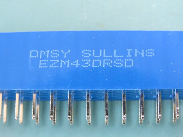 SULLINS EZM43DRSD Qty of 6 per Lot Card Edge connector