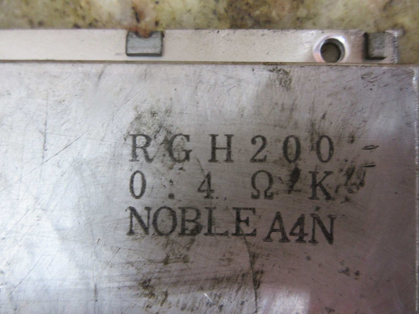 RGH 200 0.4 OHM NOBLE A4N LOT OF 3 PIECES