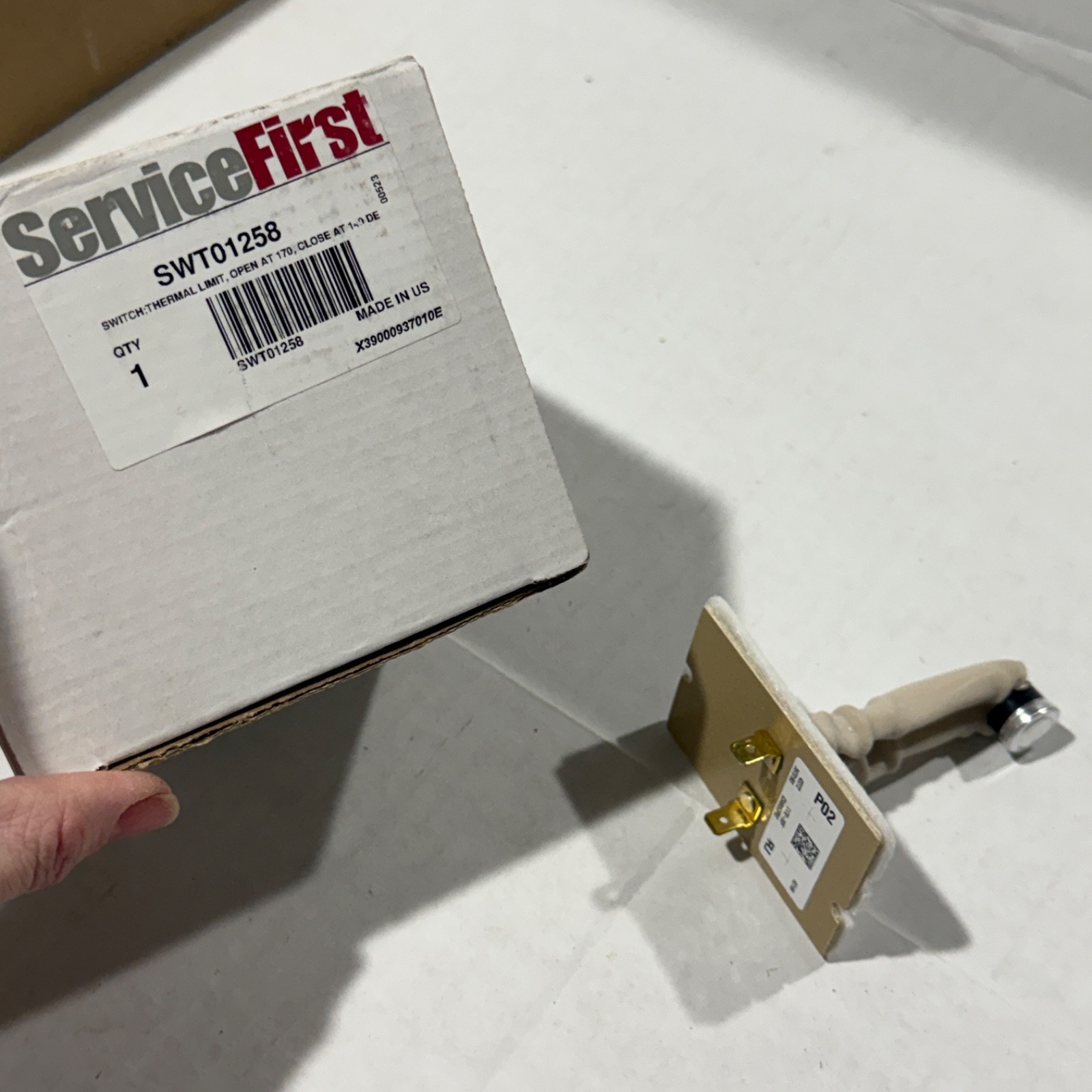Service First SWT01258 4-1/2 in. 24V High/Low Limit Switch