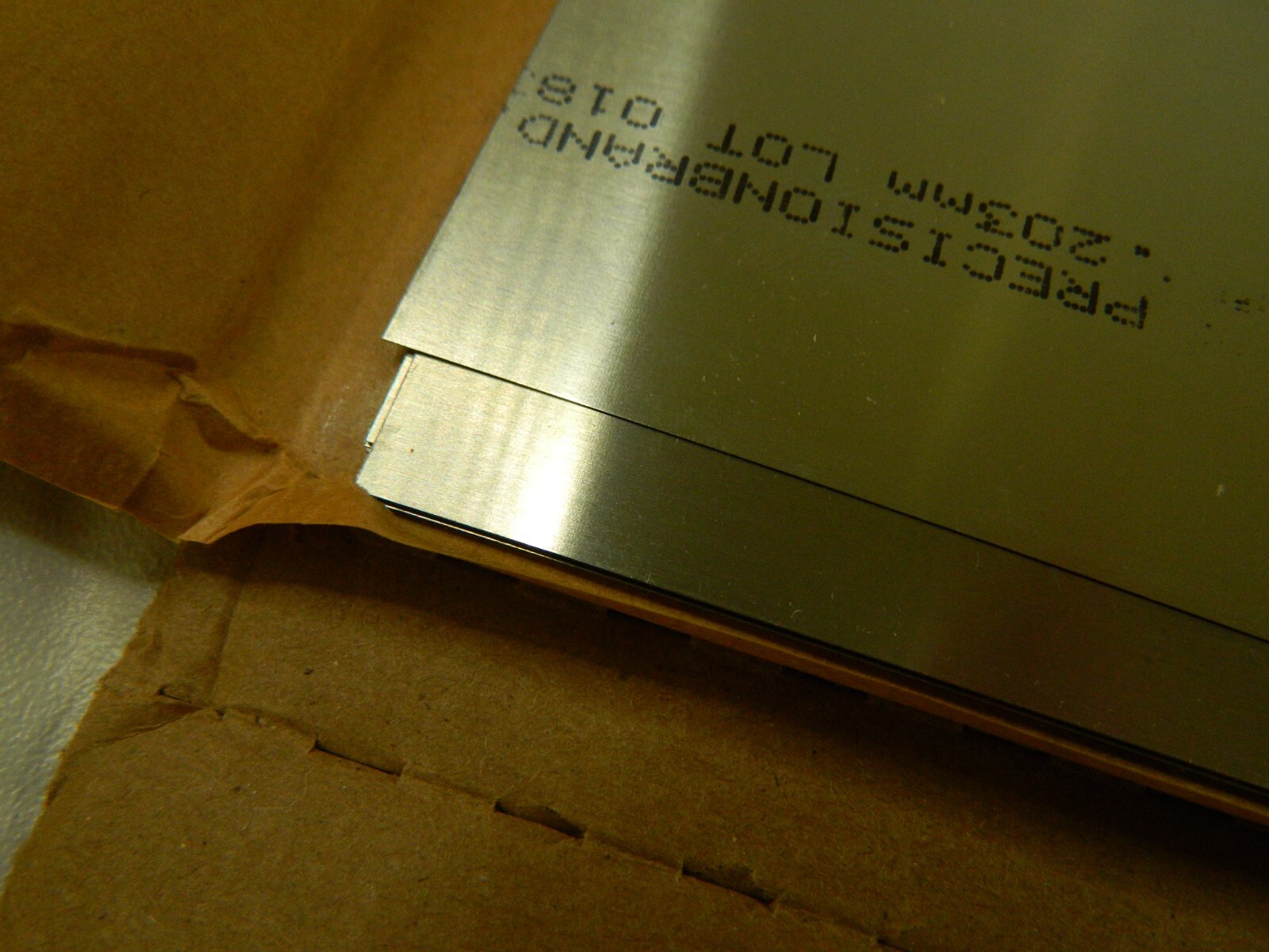 Shim Stock: 0.008” Thick, 18” Long, 10pk 1008/1010 Low Carbon Steel 16860
