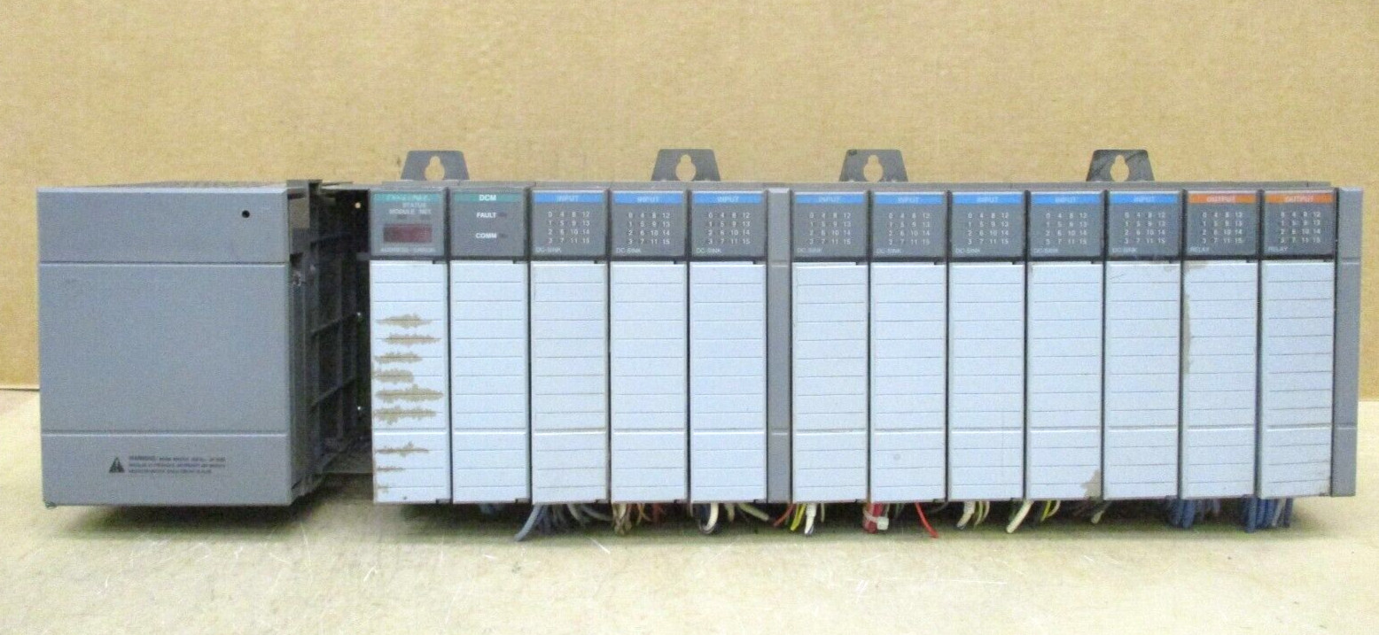 Allen-Bradley SLC 500 1746-P4 Ser A 1747-SDN 1747-DCM 1746-IB16 48680GN