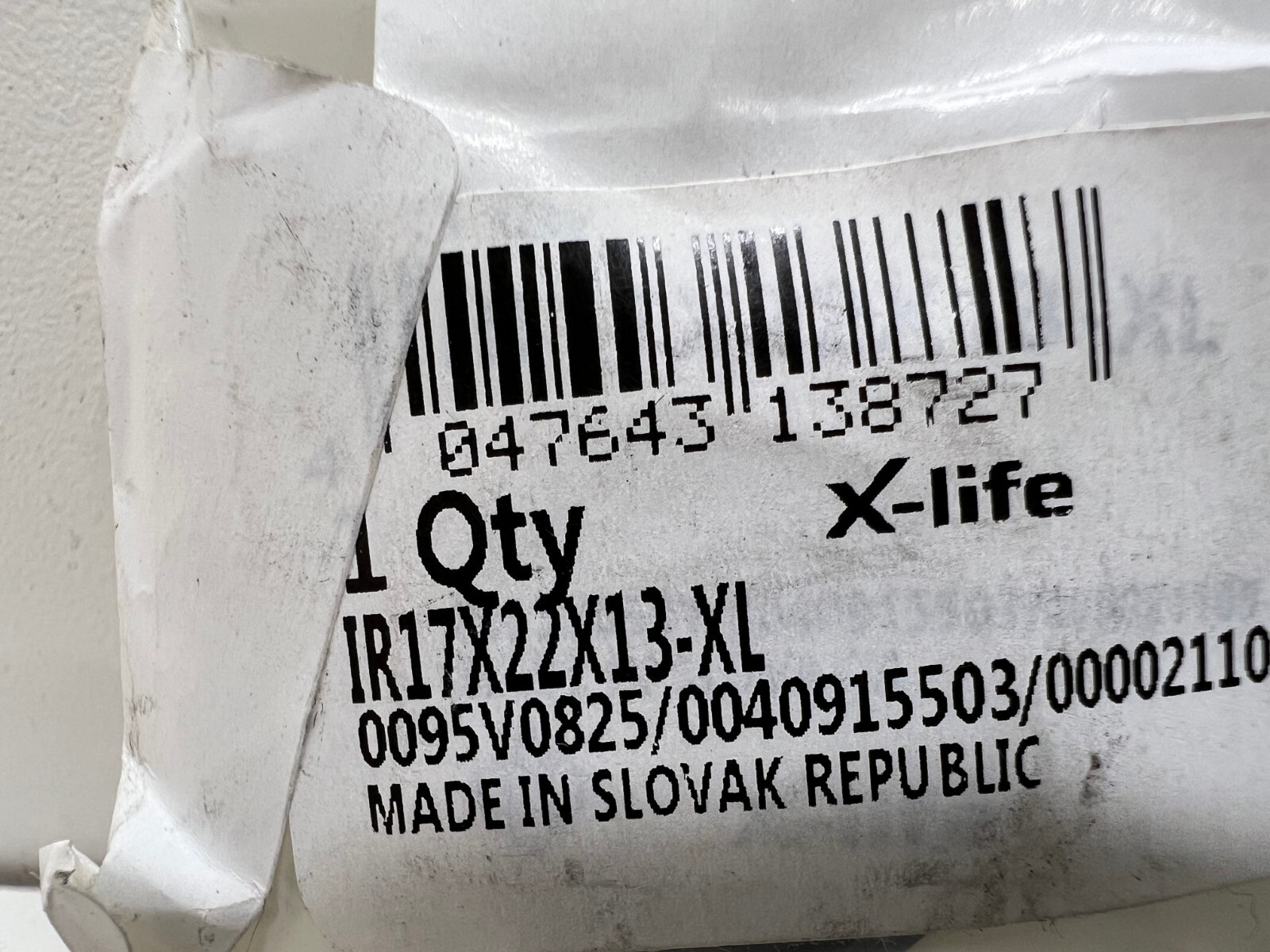 NEW OLD STOCK! SCHAEFFLER NEEDLE ROLLER BEARING INNER RING IR17X22X13-XL