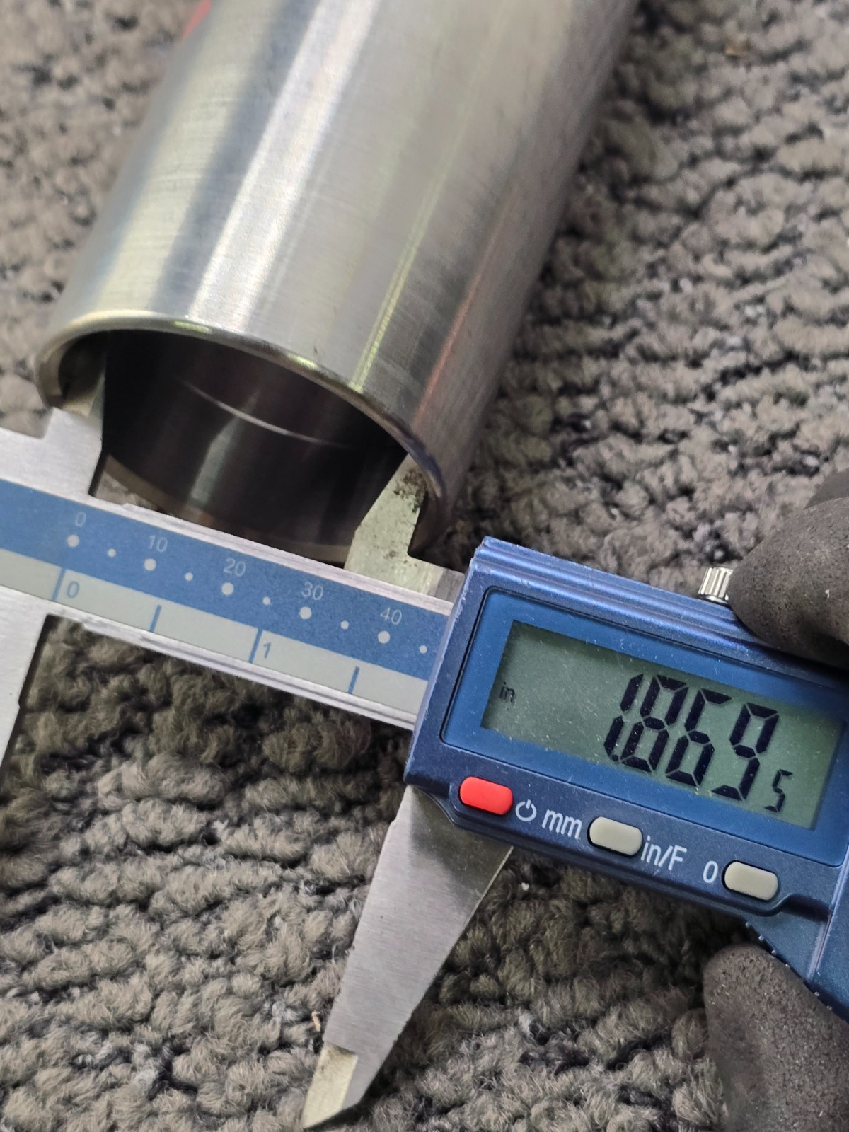 Sulzer 809315MS33 Stainless Steel Shaft Wearing Sleeve CPT2 1-7/8″ x 5-1/4″