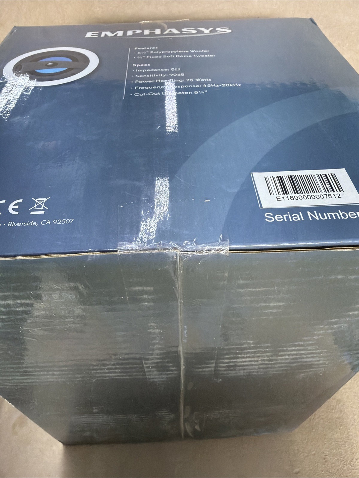 NIB Emphasys IC60 6.5″ In-Ceiling Speakers FREE SHIPPING