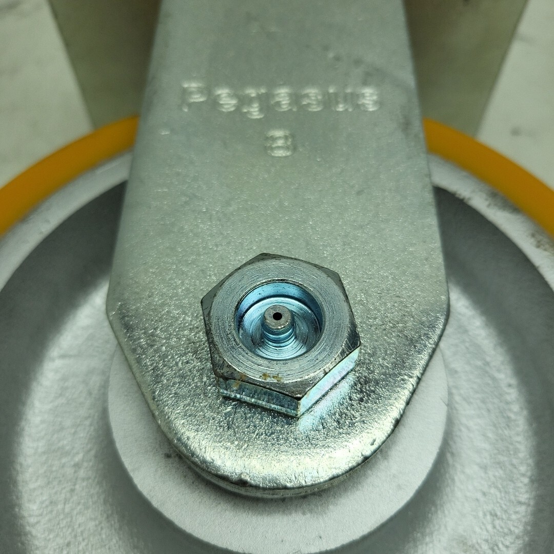 Pegasus 8″ Wheel Dia Standard Rigid Plate Caster 2500 lb P29R-UY080K-18