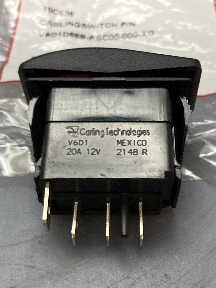 New Genuine Carling Technologies 10C585 Light Rocker Switch