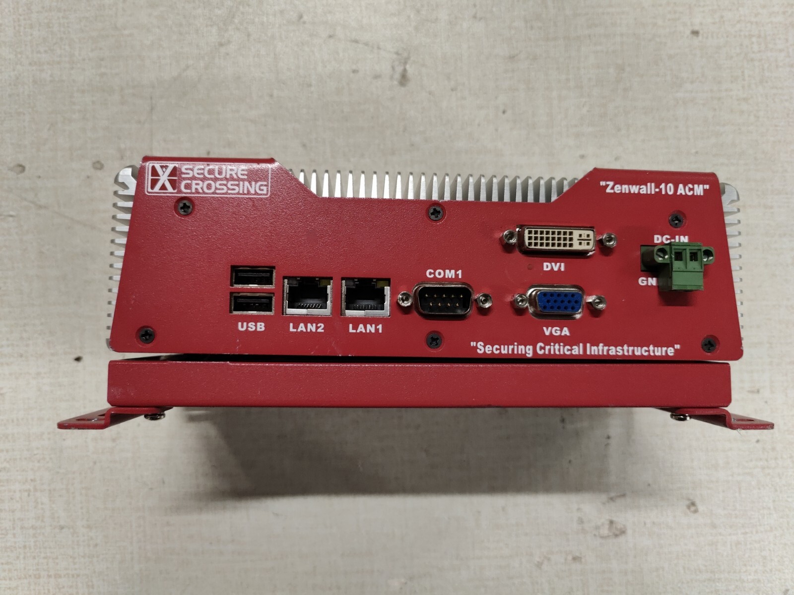 Used Secure Crossing SUZZWPC128 Zenwall 10 ACM Industrial Computer PC Module
