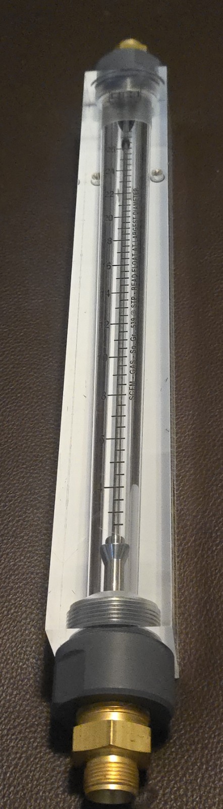 KING INSTRUMENT CO 7510217A05 FLOW METER 100 °F 100PSI Rotameter New
