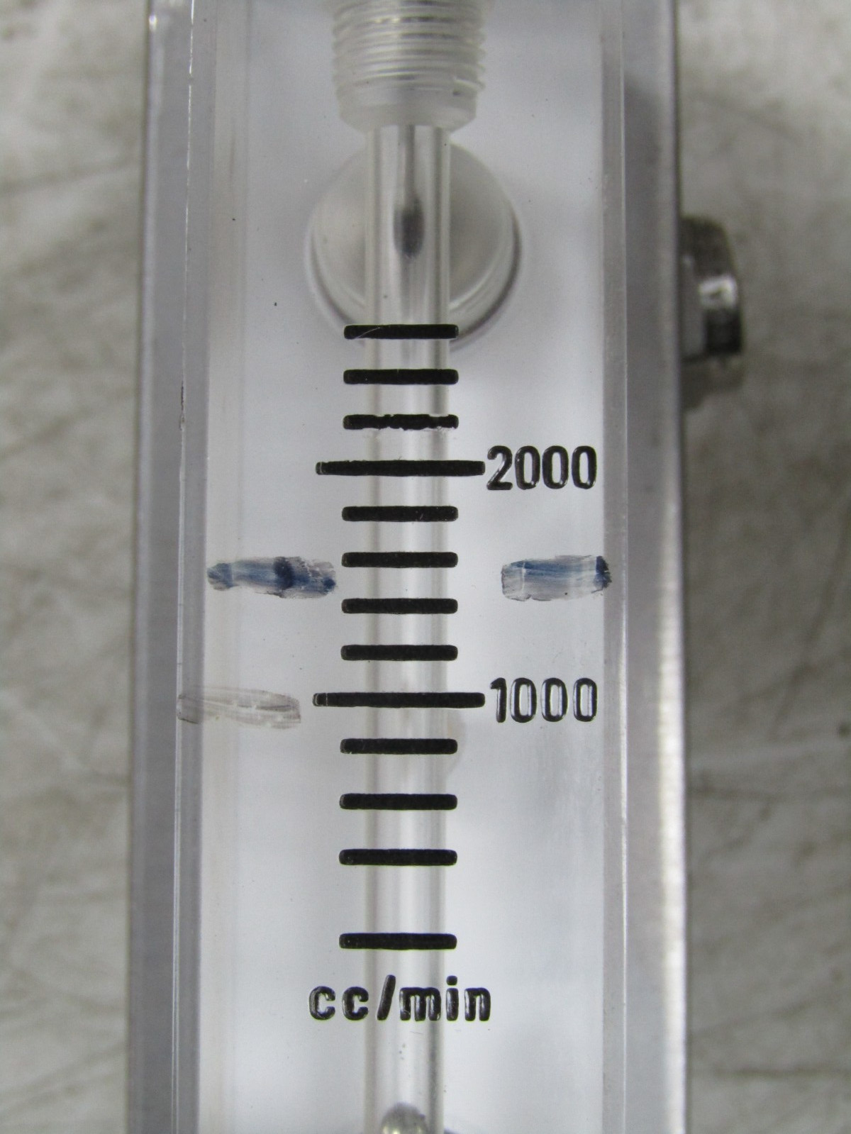 💥GAS FLOW METER 1000-2000 CC/MIN 194290-00