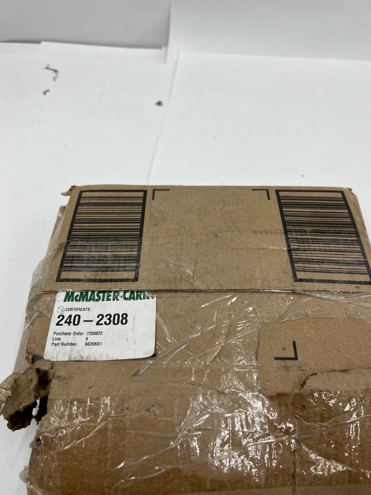 McMaster Carr Multipurpose 304 Stainless Steel Sheet 240-2308 DIC89455