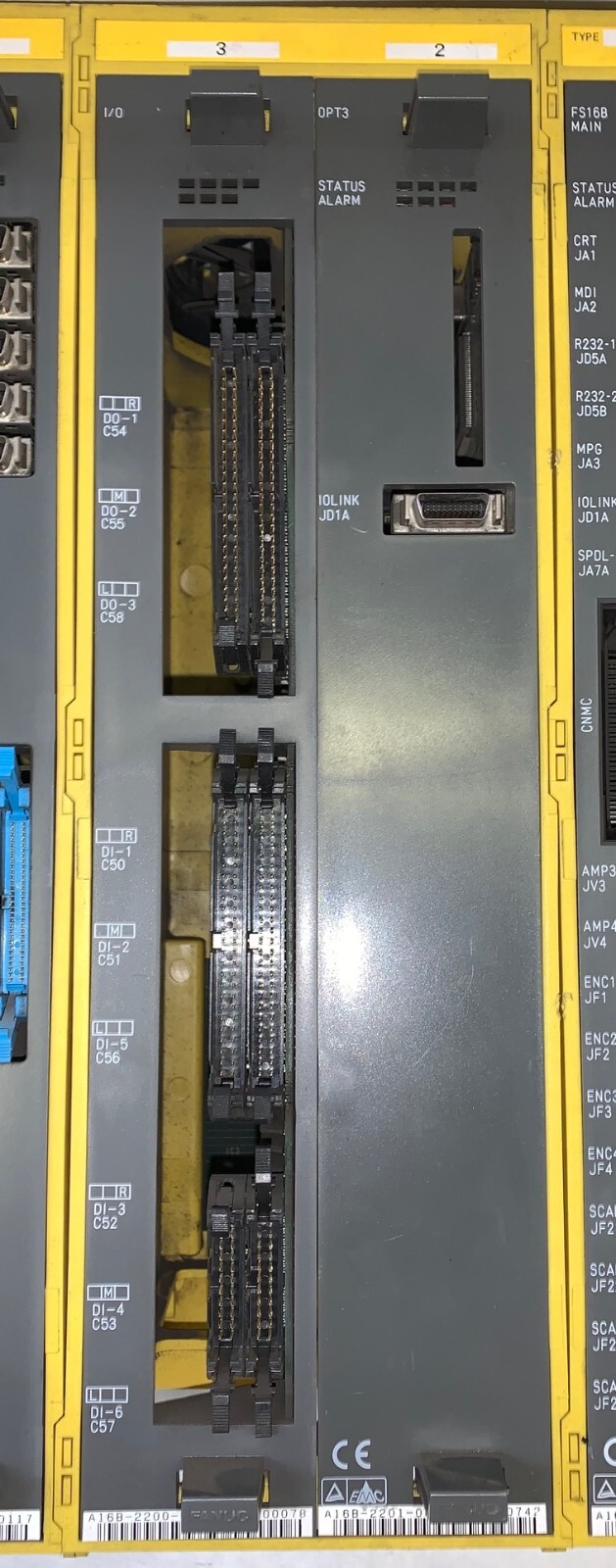 FANUC MULTI-PORT POWER SUPPLY A02B-0200-B503 A16B-1212-0871 200-240 VOLT 250 VAC