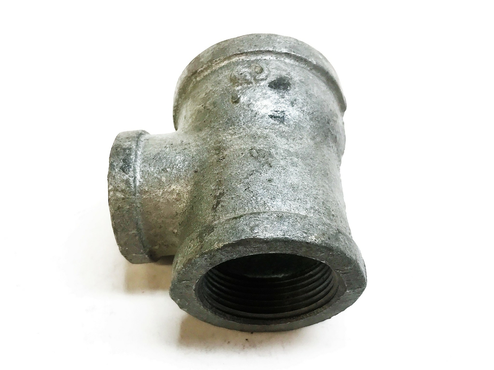 Unbranded Galvanized 1-3/4″ x 1-1/8″ x 1-1/2″ Tee Coupling [Lot of 2] NOS