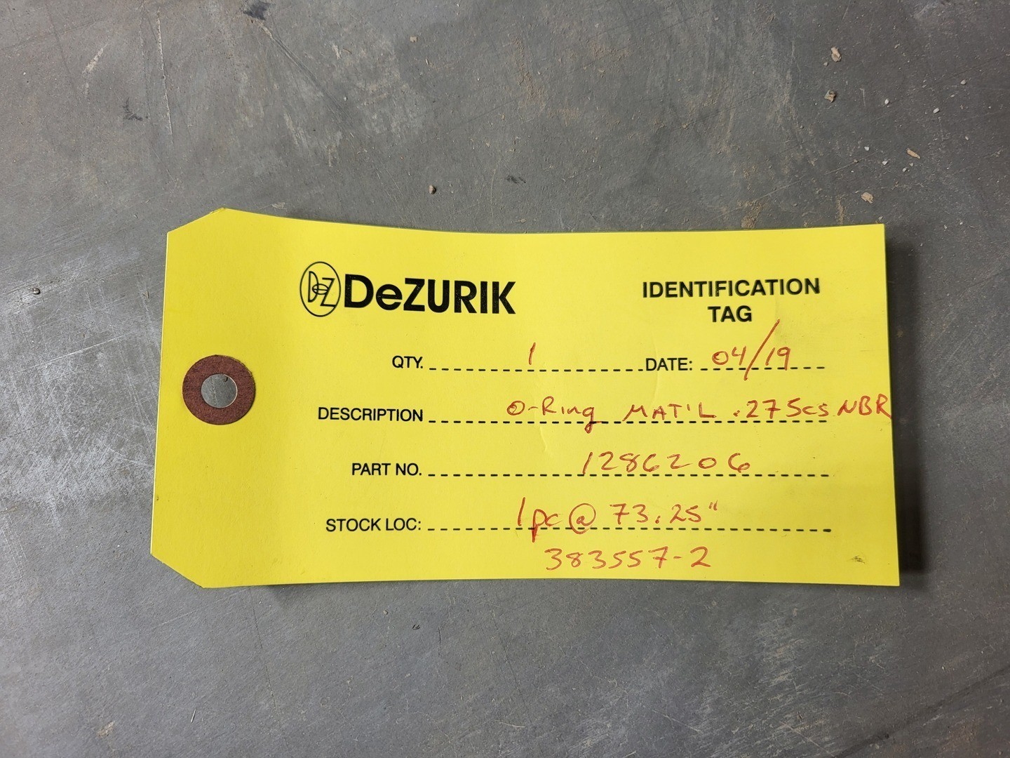 SURPLUS NEW Robco ANC1140075Z 3/4″ Braided Packing 1140 GFO for Knife Gate Valve