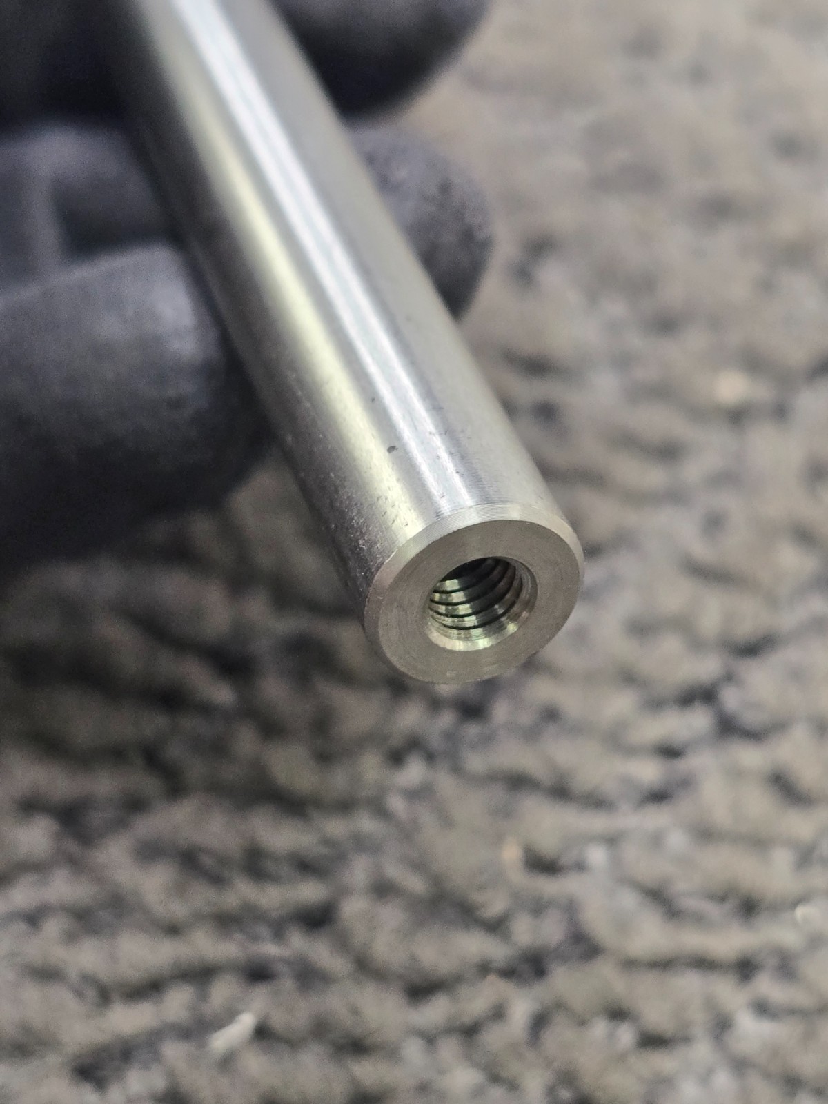 (QTY5) Thorlabs TR300/M-JP Optical Post SS M4 Setscrew M6 Tap 300mm L x 12mm Dia