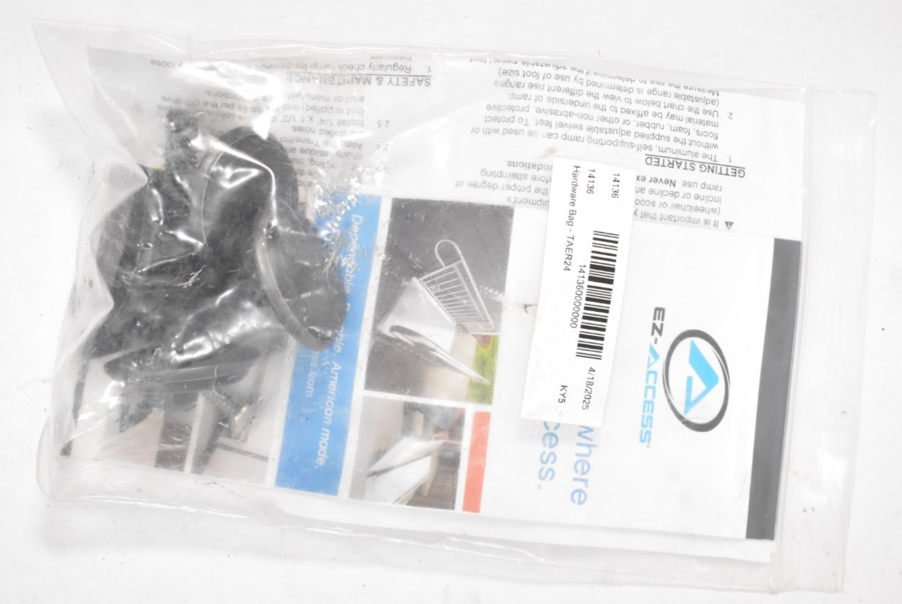 EZ-Access TAER24 Hardware Kit Bag 14136 For Adjustable Threshold Ramp Set
