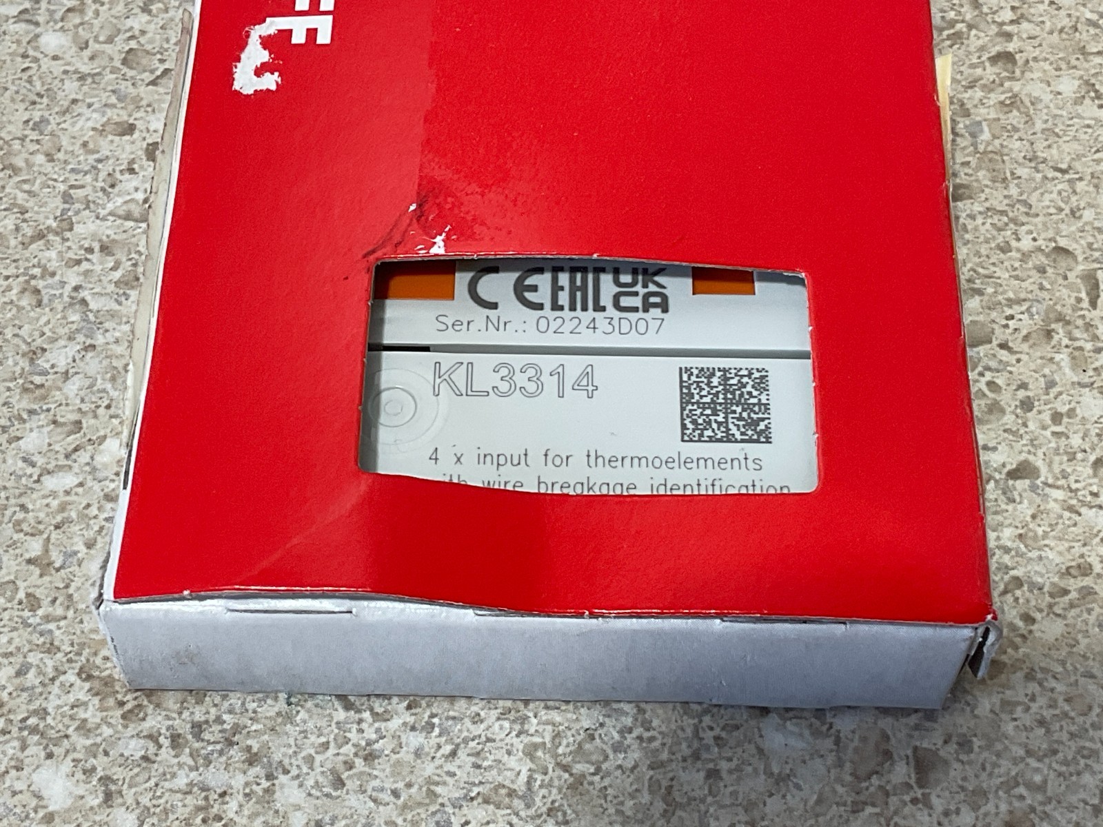 Beckhoff KL3314 NEW