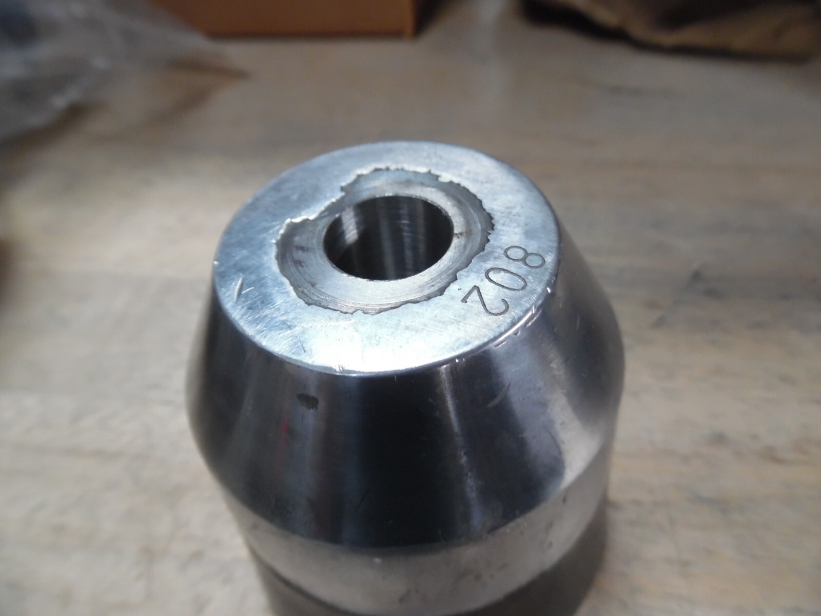 TEXAS PNEUMATICS TX-00200 ALUMINUM WITH RUBBER TIP BUTT, 3″