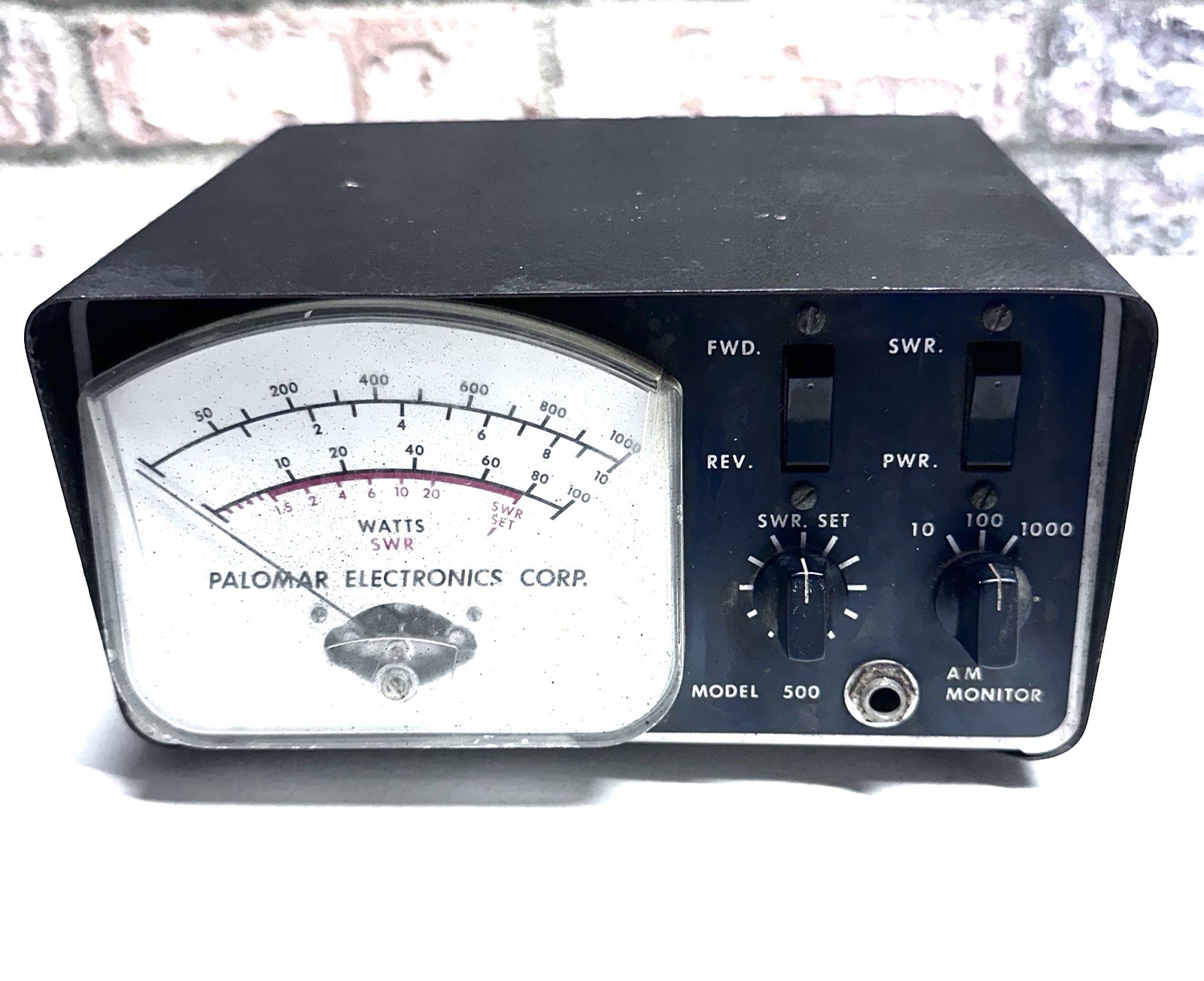 PALOMAR INSTRUMENTS MODEL 500 MONITOR UNTESTED SOLD FOR PARTS OR REPAIR ONLY