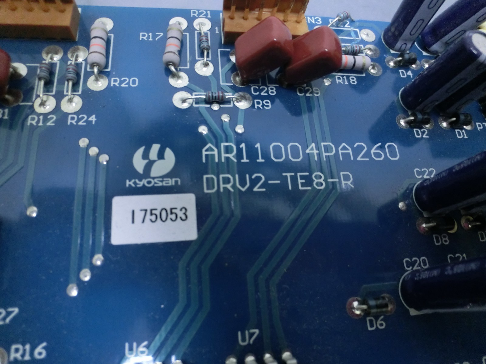 Kyosan AR11004PA260 DRV2-TE8-R Board,Used,Jp~A128