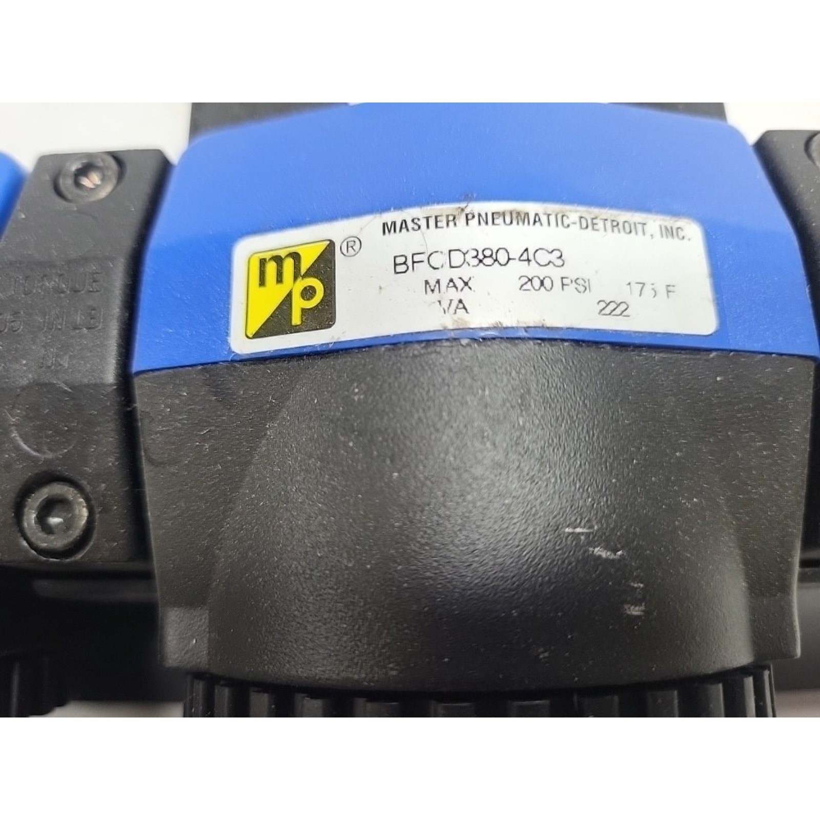 NEW MASTER PNEUMATICS A115-106PE5 SEPARATOR ASSEMBLY BFD380-4C3, BFCD380-4C3