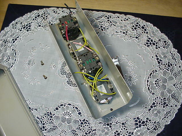 IDEC Controller W/ 41-10569 / 41-10570 Two IDEC Lamps, Manual, Auto, Up & Down