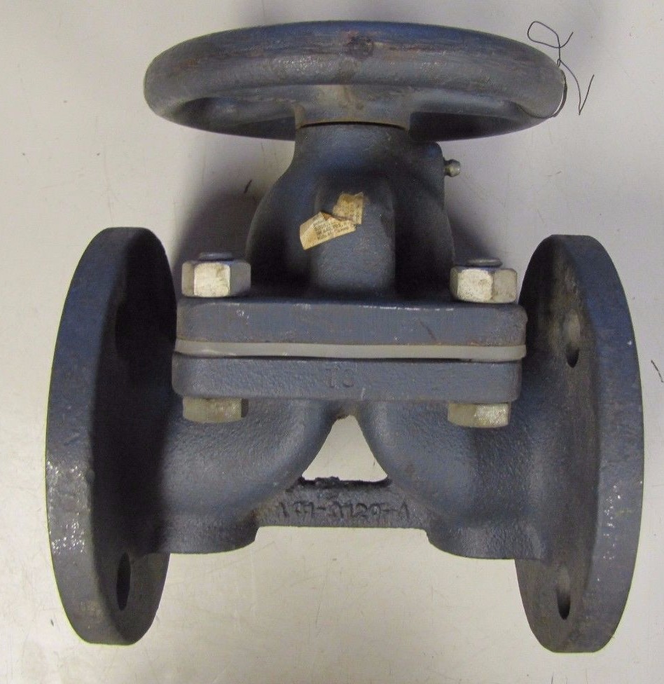 HILLS MCCANNA P5 A12-0220-C 0465 2″ (4 BOLT) FLANGE DIAPHRAGM VALVE NEW