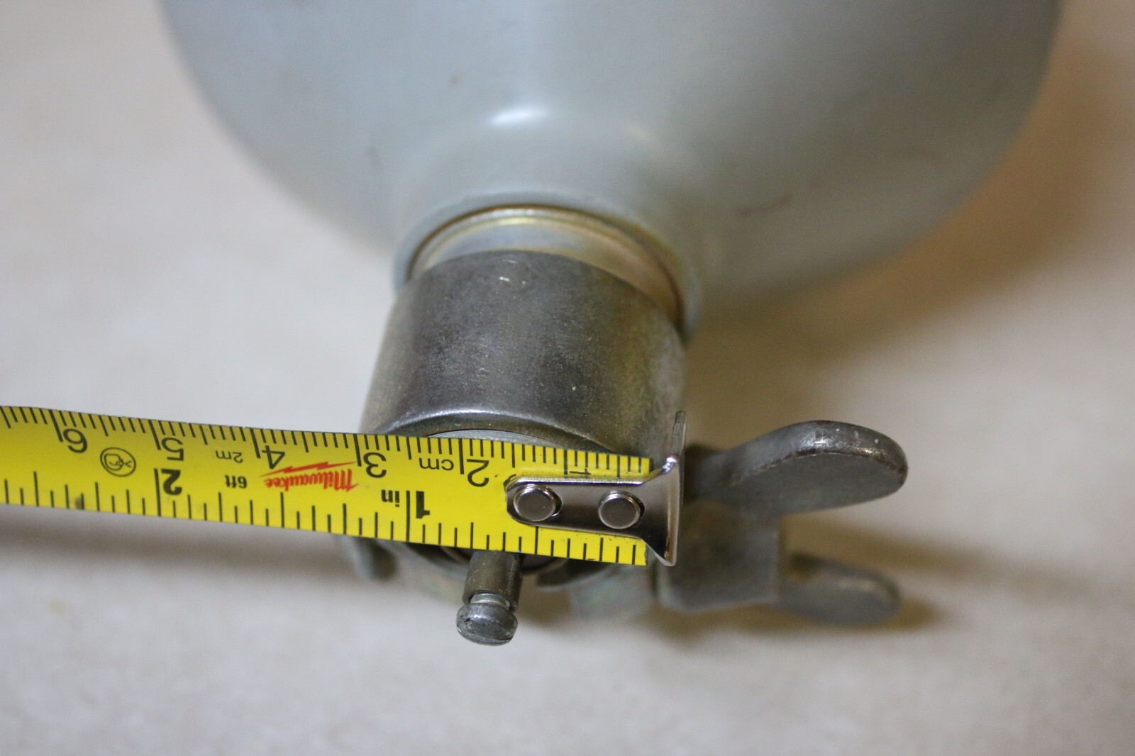 Vintage HELLA Mount Light Lamp Beacon Amber Orange Rare 134-11 2RL 003 H1